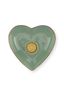 Set/2 Bougeoir Boule en Métal Cœur Vert