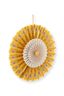 Papier en Rosette Jaune 35cm