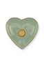 Set/2 Bougeoir Boule en Métal Cœur Vert