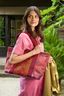 Tote Bag Tilda Medium Bodhi Flower Roze