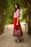 Shoulderbag Filou Large Bodhi Flower Red