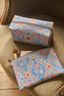 Toilettas Charly Medium Ornamento Blauw