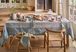 Set/4 Serviettes Blooming Tales Bustani Khaki/Bleu