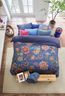 Kussensloop Bombay Bold Donkerblauw