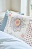 Coussin Mumbai Morning Bleu Clair