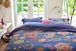 Dekbedovertrekset Bombay Bold Donkerblauw