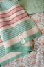 Plaid Bonsoir Combistripe Groen