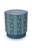 Hocker Rosa Rani Blau