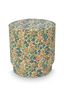 Hocker Poppy Jacquard Blau