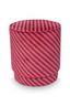 Hocker Block Stripe Rosa