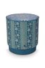 Hocker Rosa Rani Blau