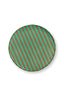 Pouf Block Stripe Vert