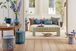 Hocker Rosa Rani Blau