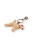 Schlüsselanhänger Bobby Hund Teddy Sand