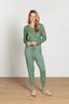 Bobien Pantalon Little Sumo Stripe Vert