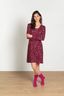 Desiree Chemise de Nuit à Manches Longues Flora Bangalore Rose Foncé
