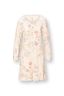 Dana Chemise de Nuit à Manches Longues Bodhi Flower Blanc Cassé