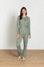 Teagan Cardigan Langen Ärmeln Flora Bangalore Grün