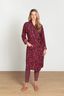 Nisha Kimono Flora Bangalore Dark Pink