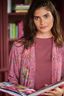 Tatum Top  Kurzen Ärmeln Little Sumo Stripe Rosa