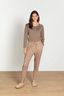 Tina Top à Manches Longues Little Sumo Stripe Sable