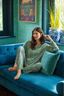 Belin Lange Broek Mumbai Morning Groen
