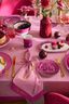 Set/4 Servetten Pip's Deerest Darling Roze