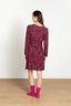 Desiree Chemise de Nuit à Manches Longues Flora Bangalore Rose Foncé
