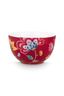 Kom Blooming Tales Fantasy Donkerrood 23cm