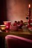 Bowl Blooming Tales Dark Red 12cm