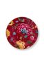 Onderbord Blooming Tales Fantasy Donkerrood 32cm