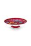 Taartplateau Mini Blooming Tales Fantasy Donkerrood 21cm