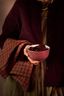 Bowl Blooming Tales Dark Red 12cm
