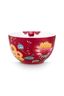 Kom Blooming Tales Fantasy Donkerrood 23cm