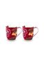 Set/2 Mokken Blooming Tales Fantasy Donkerrood 200ml