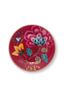 Gebaksbord Blooming Tales Fantasy Donkerrood 17cm