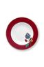 Assiette Creuse Blooming Tales Rouge Foncé 21.5cm