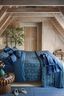 Quilt Rosa Rani Dark Blue