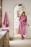 Bademantel Jasmin Jacquard Hellrosa