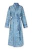 Bademantel Jasmin Jacquard Hellblau