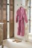 Bademantel Jasmin Jacquard Hellrosa