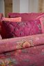 Zierkissen Velvet Mumbai Morning Dunkelrosa