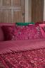 Zierkissen Velvet Mumbai Morning Dunkelrosa