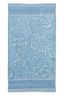 Badetuch Jasmin Jacquard Hellblau 55x100cm