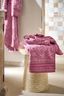 Washcloth Set/3 Jasmin Jacquard Light Pink 16x22cm