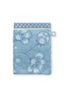 Washcloth Set/3 Jasmin Jacquard Light Blue 16x22cm