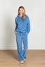Tamari Sweater Velvet Blauw