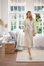 Badjas Jasmin Jacquard Zand