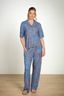 Belin Lange Broek Bodhi Flower Blauw