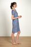 Djoy Nachthemd Korte Mouw Bodhi Flower Blauw